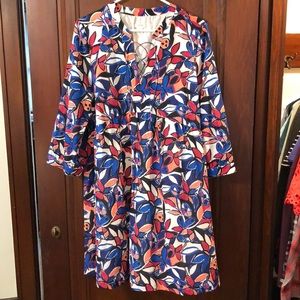 J.Crew printed dress